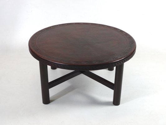 Vintage Circular Coffee Table 1970s For At Pamono Vintage Circular Coffee Table 1970s 2