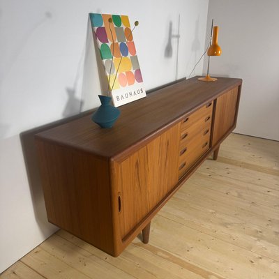 値下 / TEAK SIDEBOARD BY H.P. HANSEN, DENMARK 1960s 北欧 ヴィンテージ ミッドセンチュリー　サイドボード Vintage Danish Teak Sideboard by H.P. Hansen, 1960s for sale at Pamono