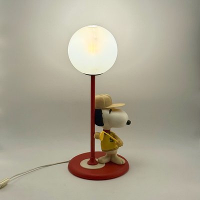 Italian Snoopy Table Lamp from Nliz, 1980s for sale at Pamono