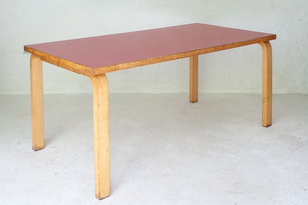 Writing Table by Alvar Aalto for Artek, 1940s for sale at Pamono