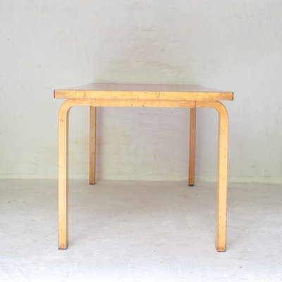 Writing Table by Alvar Aalto for Artek, 1940s for sale at Pamono