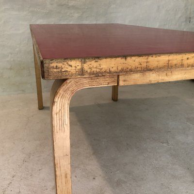 Writing Table by Alvar Aalto for Artek, 1940s for sale at Pamono