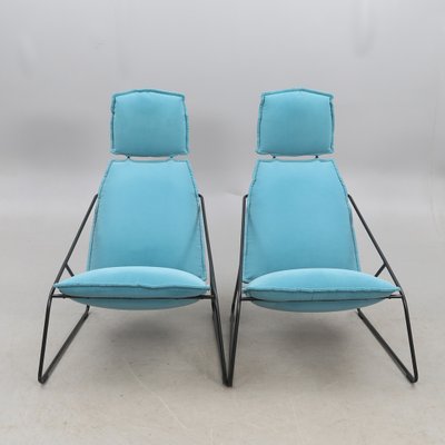 Vintage Scandinavian Villstad Armchairs by Arl Öjerstam for Ikea