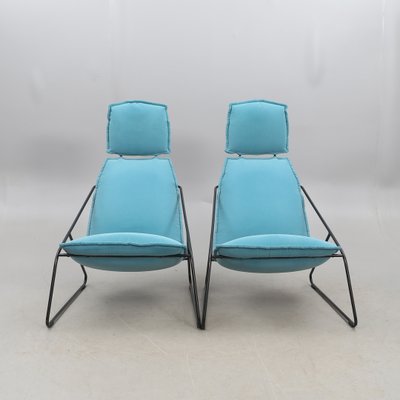 Vintage Scandinavian Villstad Armchairs by Arl Öjerstam for Ikea