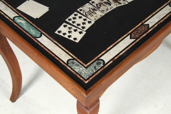その他 Italian Scagliola Tabletop An Italian scagliola armorial table top, attributed to Giovanni