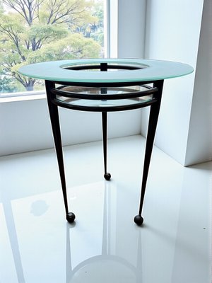 Französischer Rollbarer Beistelltisch von Pascal Mourgue für Artelano, 1980er bei Pamono kaufen
