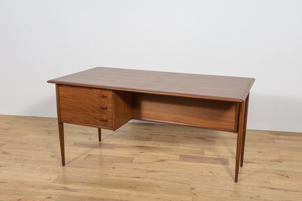 Mid-Century Teak Model Desk by Goran Strand for Lelangs
