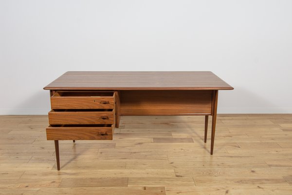 Mid-Century Teak Model Desk by Goran Strand for Lelangs