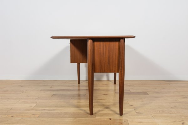Mid-Century Teak Model Desk by Goran Strand for Lelangs