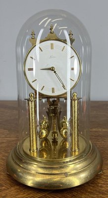 Horloge Vintage Chinoise En Laiton Cloisonné - Mécanique, Années 1900-1950, Asiatique