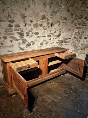 Antique French Oak Counter, 1800s for sale at Pamono