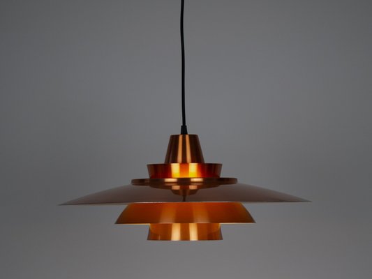 Vintage Aluminum Pendant Lamp by David Mogensen for Superlight