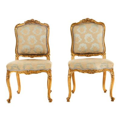 antique louis xv style chairs set of 2 for sale at pamono