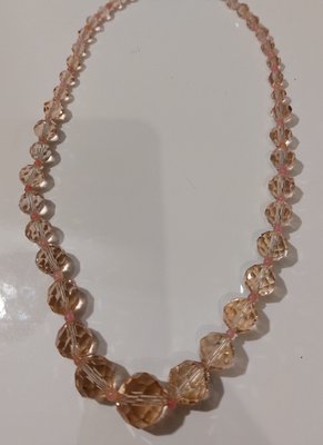 Collier En Avventurine Verte Vintage - 85 Cm - 140g - Cristallothérapie - Occasion