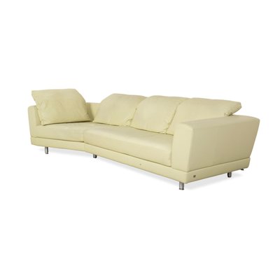 Model 3000 4-Seater Sofa in Leather from Rolf Benz for sale at Pamono