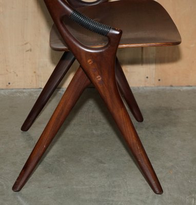 Model 71 Dining Chairs by Arne Hovmand Olsen for Mogens Kold, 1959