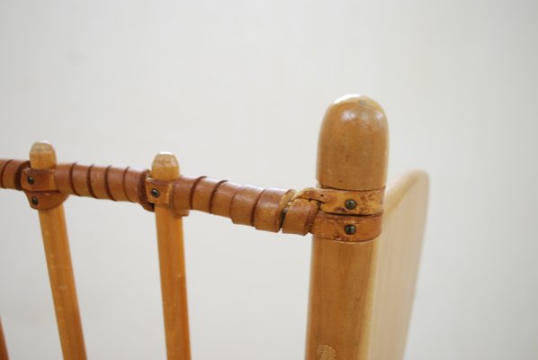 mid century nursery rocking chair