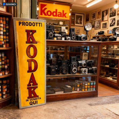 Vintage Kodak Sign, 1970s for sale at Pamono