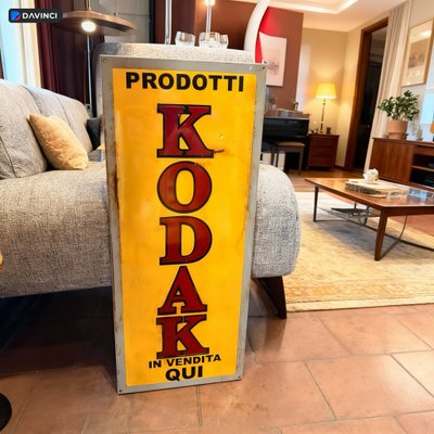 Vintage Kodak Sign, 1970s for sale at Pamono