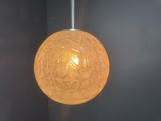 Vintage Pendant Light attributed to Doria Leuchten, 1960s for sale