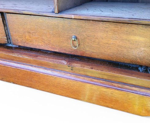 Buffet a deux corps époque Louis Philippe en chêne massif vers 1830