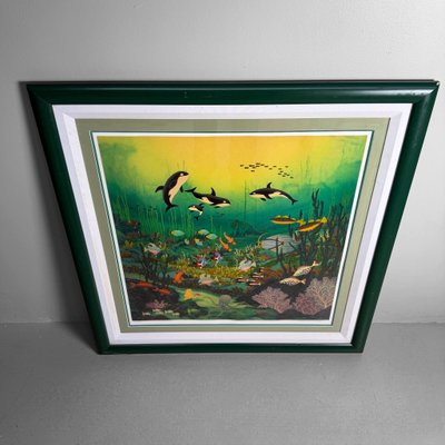 Neptune Fantasy, Wooster Scott, 1991, Paper, Framed for sale at Pamono