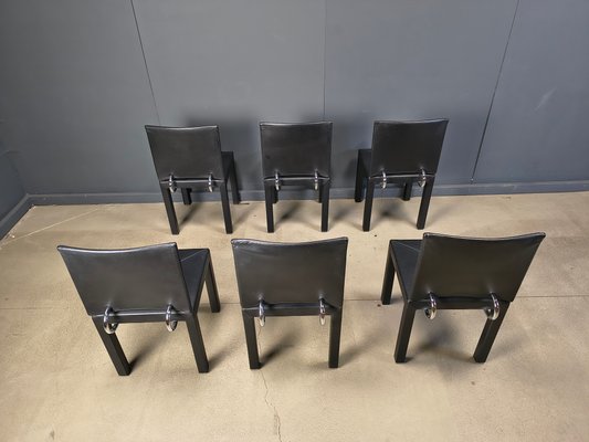 Arcadia Dining Chairs by Paolo Piva for B&B Italia, 1980s, Set of