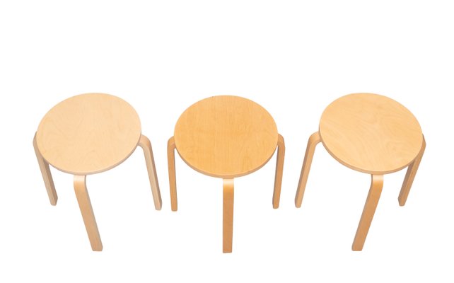 Frosta Stools from Ikea, 1980s, Set of 3 for sale at Pamono