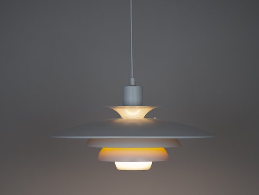 Vintage Danish Sofie Pendant Lamp by Kurt Wiborg for Jeka, 1980s