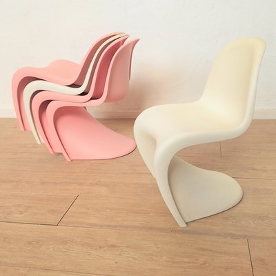 Pink Junior Chair by Verner Panton for Vitra, 2000s for sale at Pamono