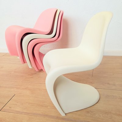 【ミミミ】Panton Chair Vitra パントンチェア　ピンク Pink Junior Chair by Verner Panton for Vitra, 2000s for sale at Pamono