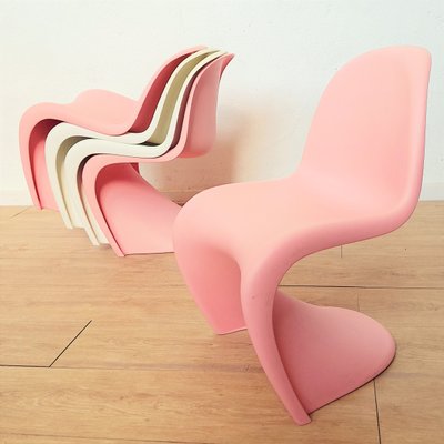 Pink Junior Chair by Verner Panton for Vitra, 2000s for sale at Pamono