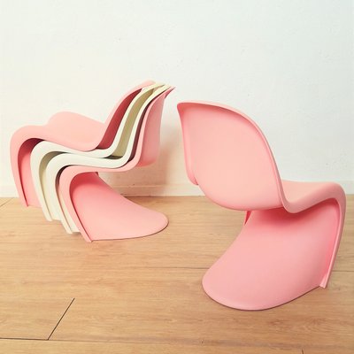 【ミミミ】Panton Chair Vitra パントンチェア　ピンク Pink Junior Chair by Verner Panton for Vitra, 2000s for sale at Pamono