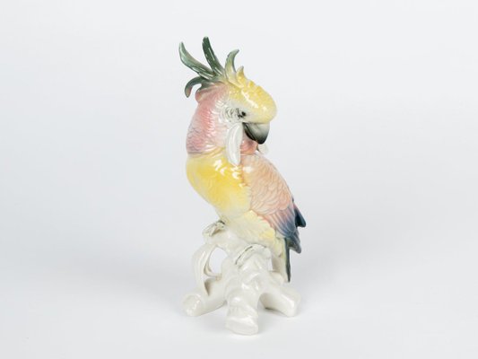 Figurine perroquet en Ivoire Végétal - Flor de Tagua