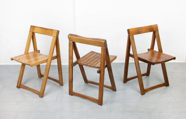 Vintage Trieste Folding Chair by Aldo Jacober, 1960s for sale at