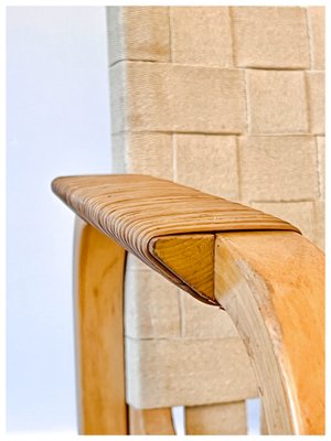 Model 45 Armchair by Alvar Aalto for Artek, Finland, 1970s for