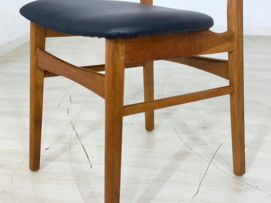 Vintage Dining Chairs from Farstrup in Teak, Set of 5 for sale at