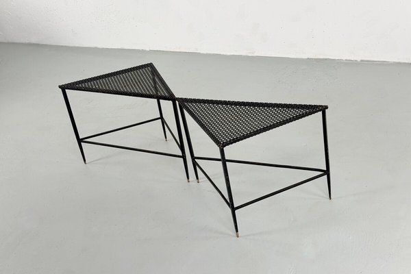 Corner Tables from Mathieu Matégot, 1950s, Set of 2 for sale at Pamono