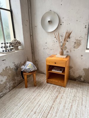 Bedside Table by Charlotte Perriand for Les Arcs, 1960s for sale