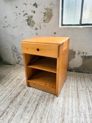 Bedside Table by Charlotte Perriand for Les Arcs, 1960s for sale