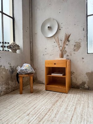 Bedside Table by Charlotte Perriand for Les Arcs, 1960s for sale