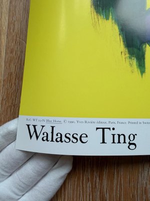 Walasse Ting, Blue Horse, Print for sale at Pamono