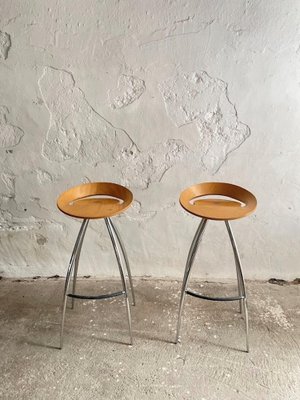 Lyra Bar Stools by Sigurdur Thorsteinsson for Magis, Italy, 1990s