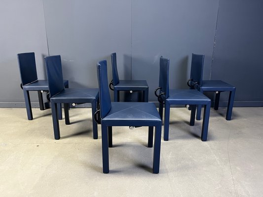Arcadia Dining Chairs by Paolo Piva for B&B Italia, 1980s, Set of