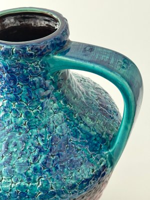 Large Fat Lava Floor Vase from Bay Keramik, Germany, 1960s for