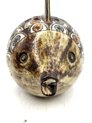 Sunfish Shaped Flower Vase by Jean Claude Malarmey for Vallauris