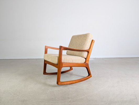 Senator Rocking Chair in Teak by Ole Wanscher for France & Søn for