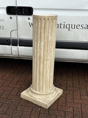 Large Bust on Corinthian Column Display Stand for sale at Pamono