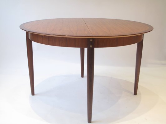 Mid Century French Round Dining Table, French Round Dining Set
