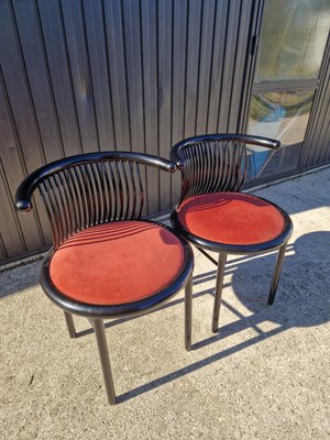 Circo Chairs by Jutta & Herbert Ohl for Lübke, 1980s, Set of 2 for